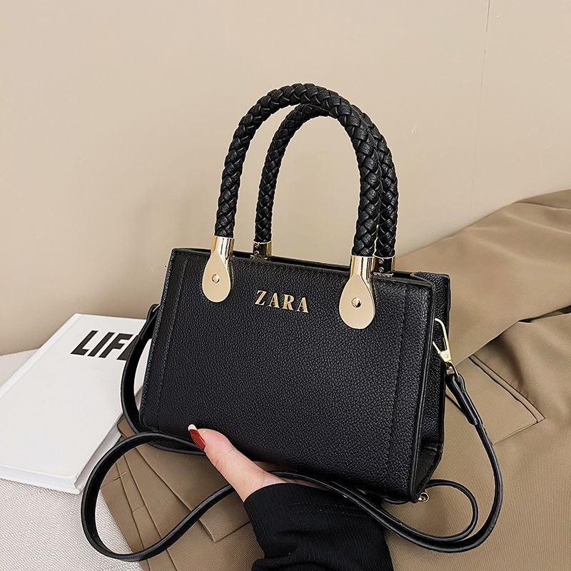 Vintage Style Suede Handbag