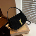 The Vintage Elegance Suede Shoulder Bags